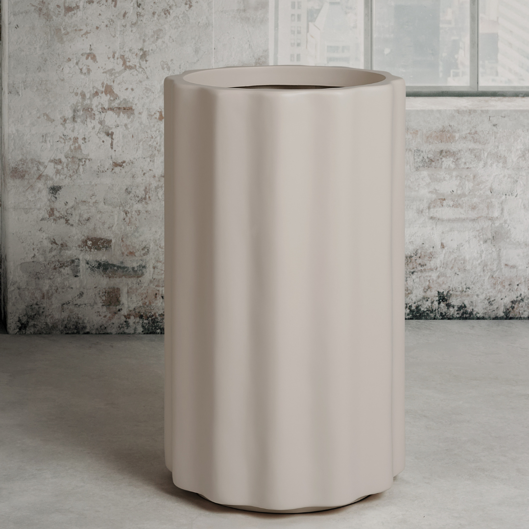 Vattra Tall Planter - Natural Linen | PREORDER AUGUST