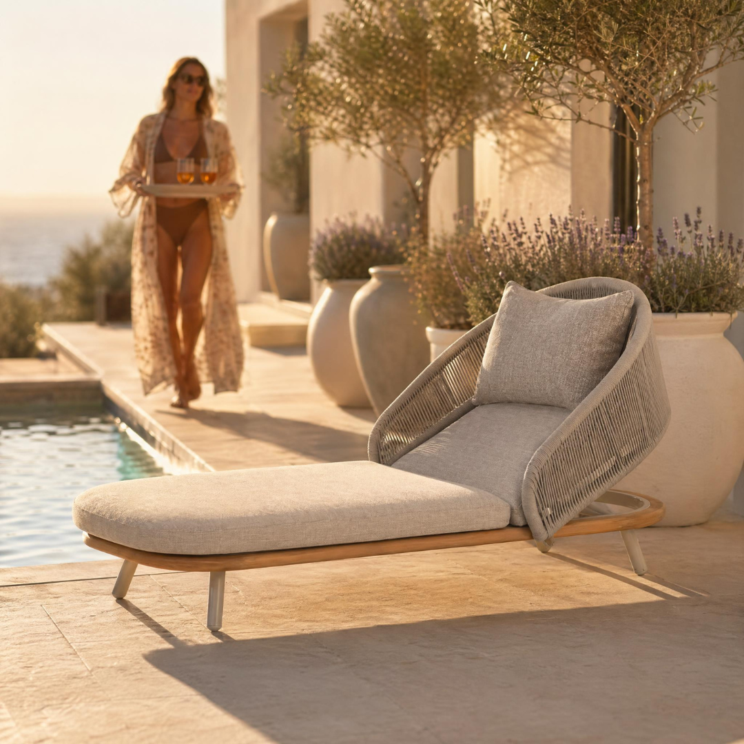 Set of 2: Wave Sun Loungers | PREORDER OCTOBER