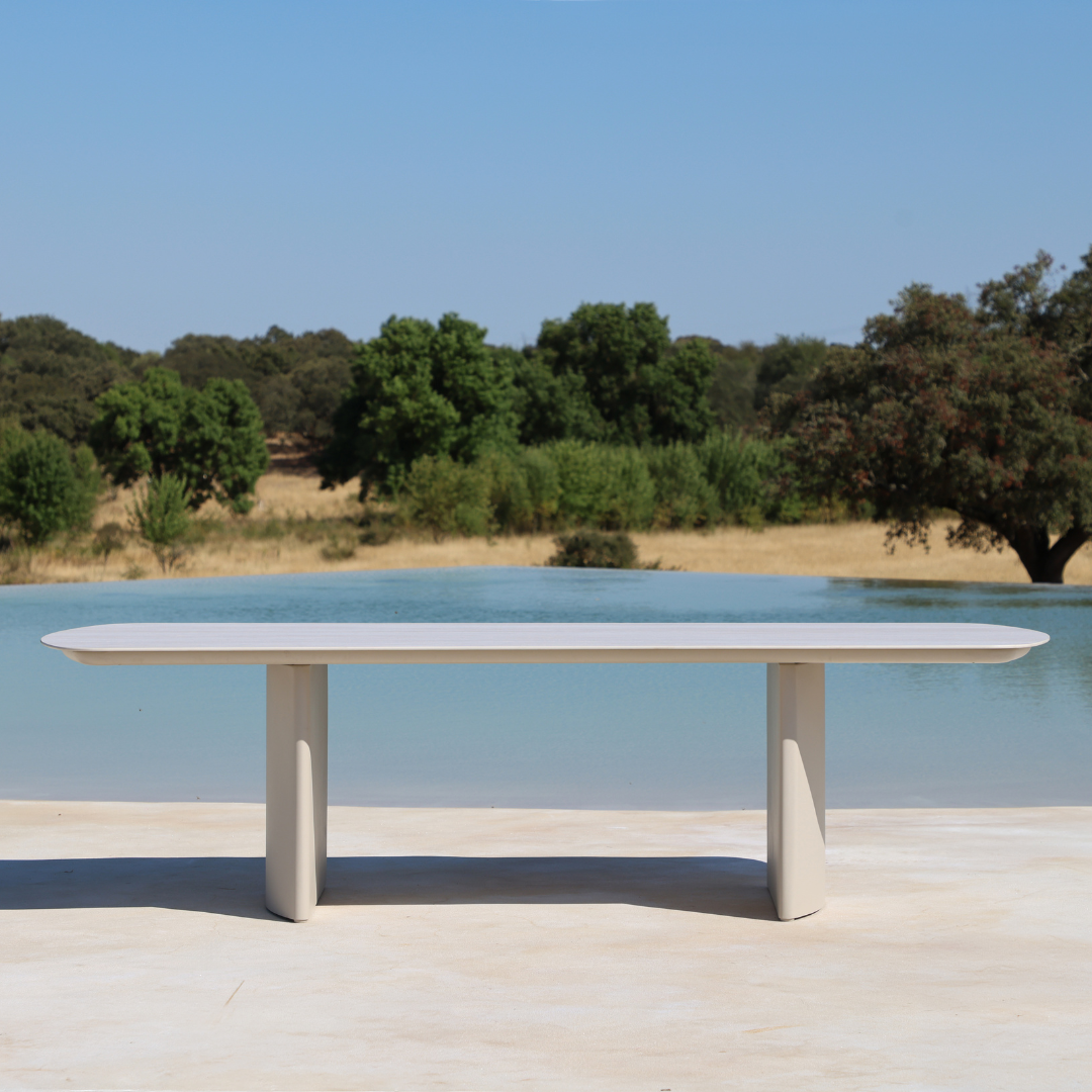 Horizon 3.6m Outdoor Dining Table - Mocha | PREORDER OCTOBER