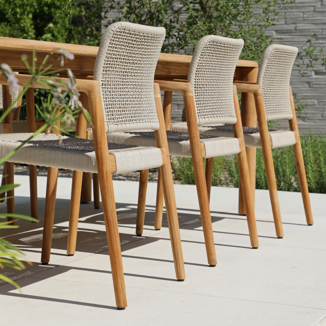 Set of 4: Tolo Dining Chairs - Teak | ON REQUEST