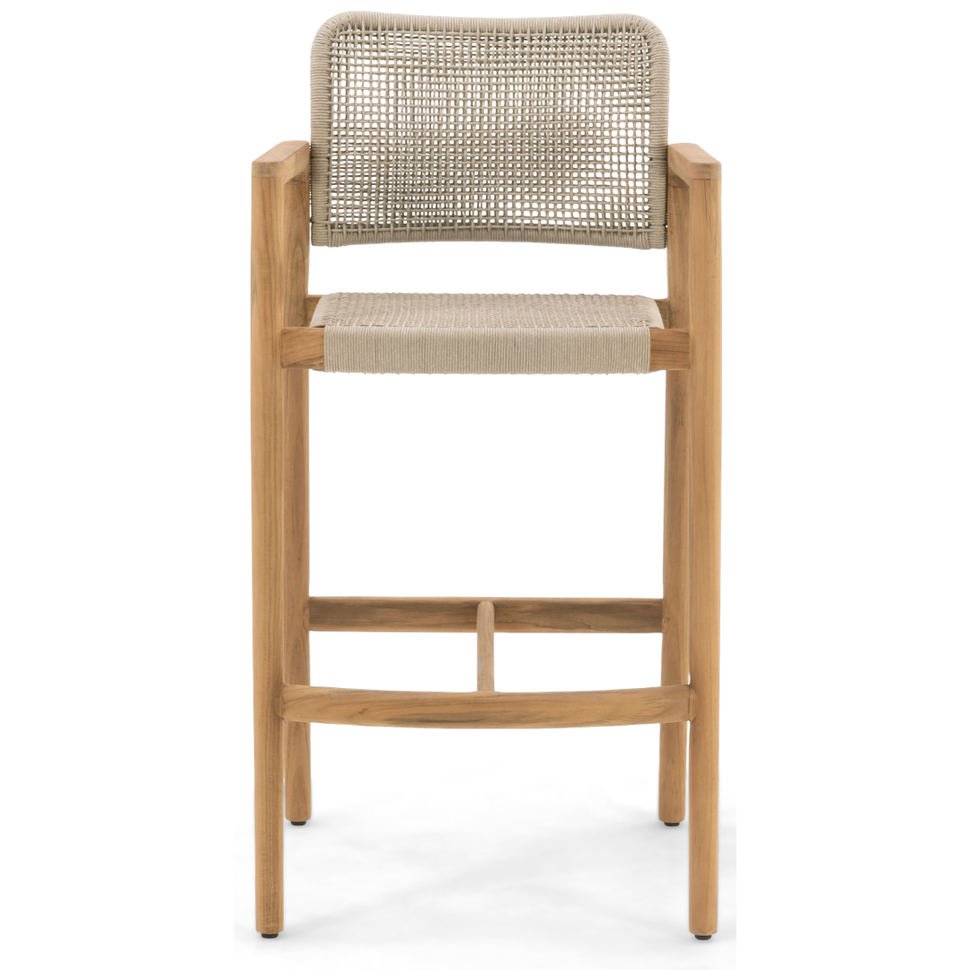 Tolo Bar Stool - Teak | ON REQUEST