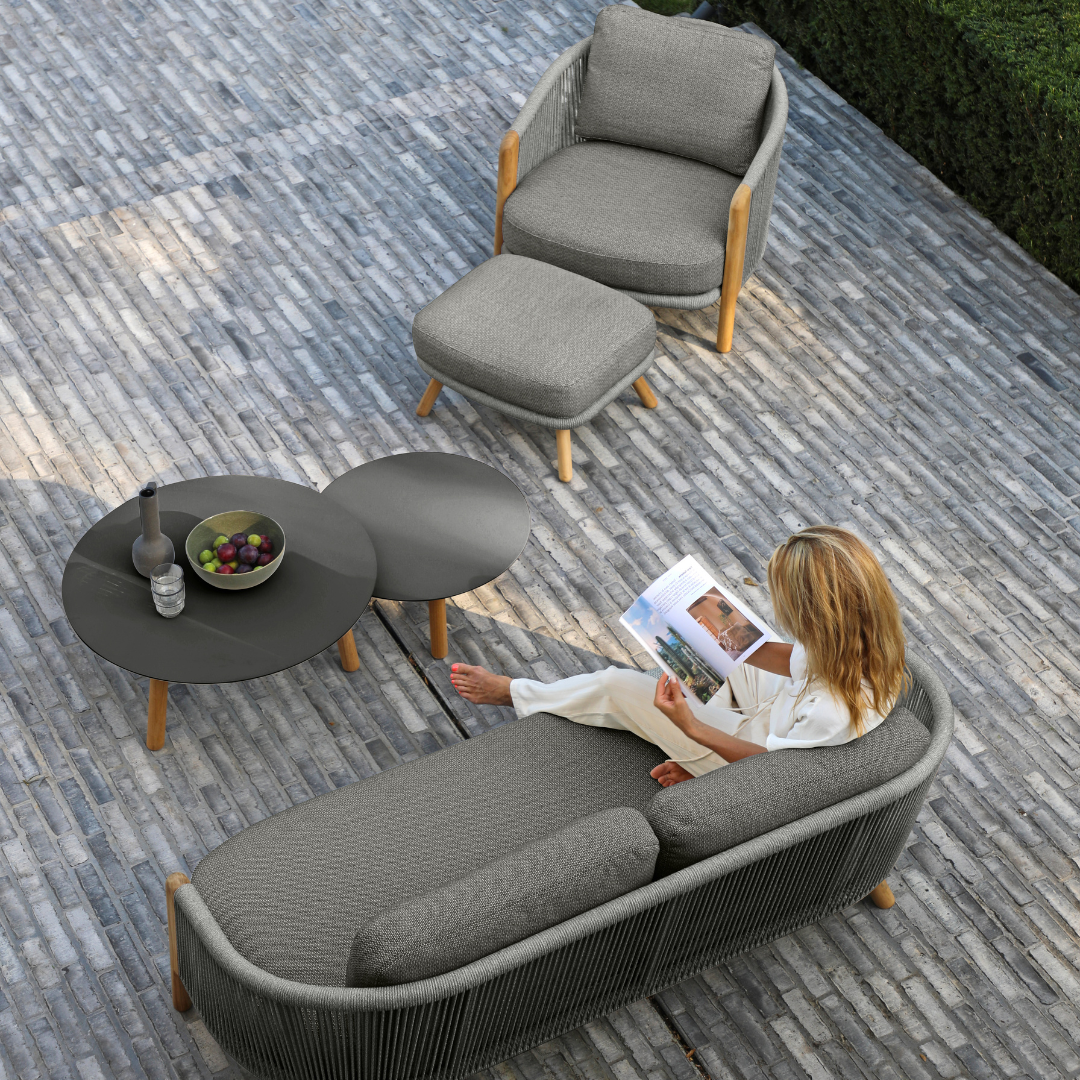 Haven Ottoman - Grey