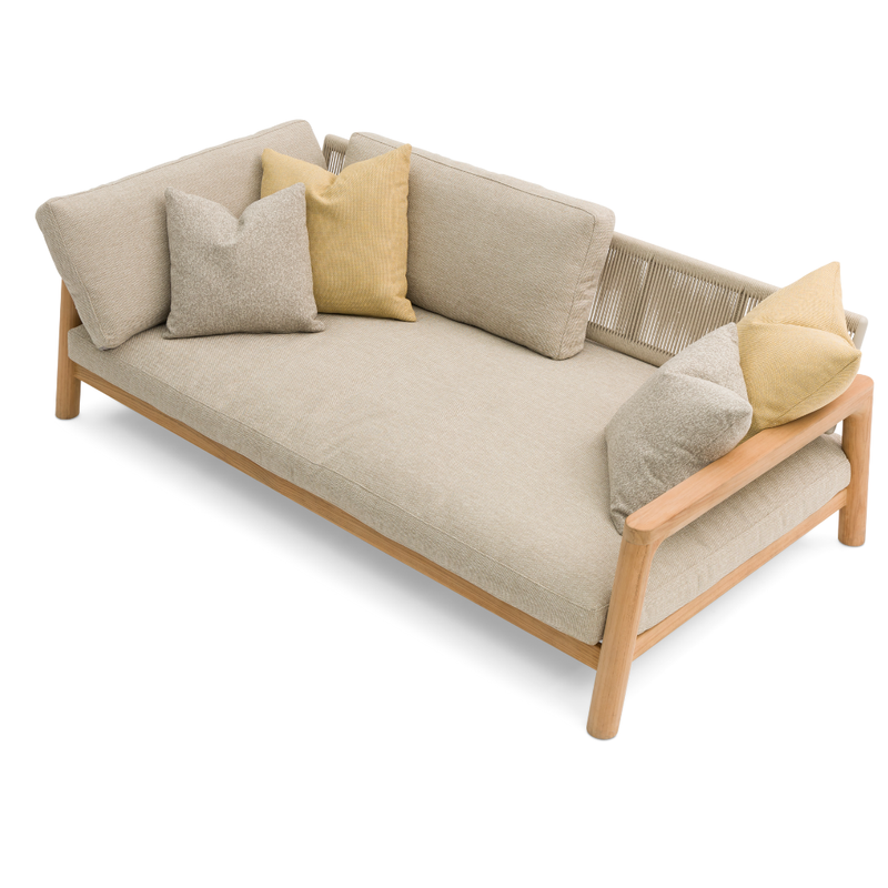 Tolo Teak 3-Seater Sofa