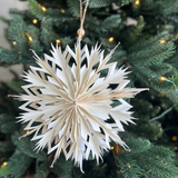 Fan Christmas Ornament