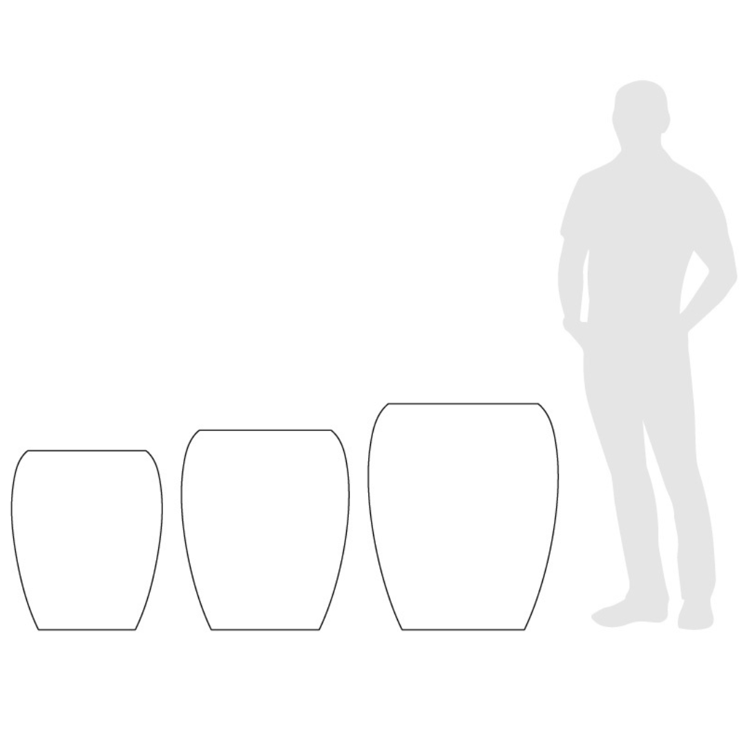 Calix Tall Planter - Urban White Asparagus | PREORDER AUGUST
