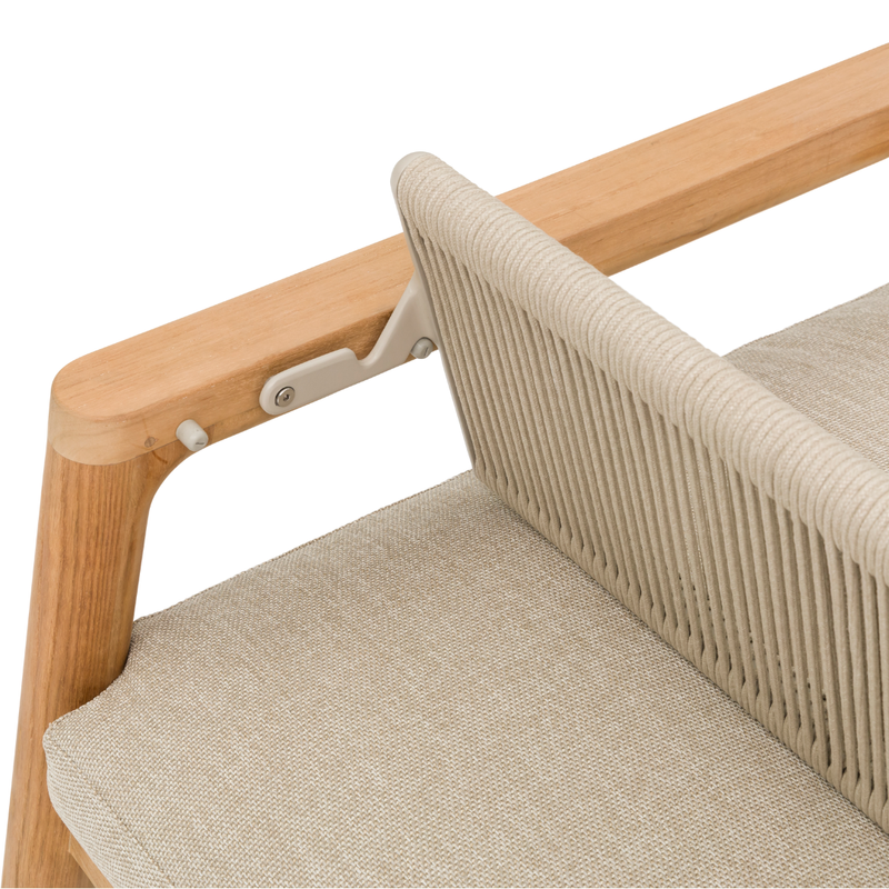 Tolo Teak 3-Seater Sofa
