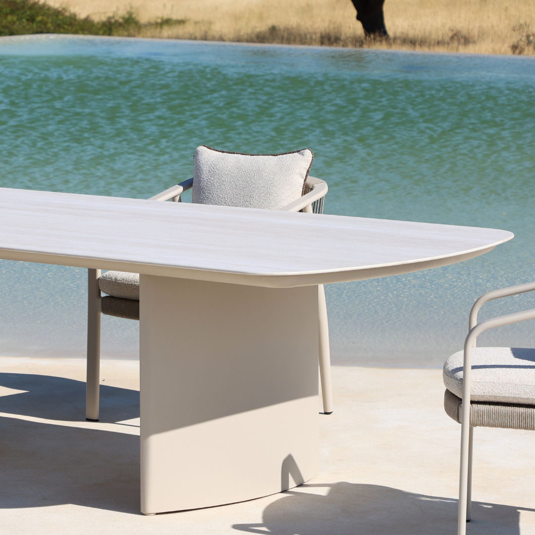 Horizon 3.6m Outdoor Dining Table - Mocha | PREORDER OCTOBER