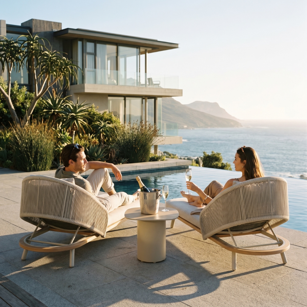 Set of 2: Wave Sun Loungers | PREORDER OCTOBER