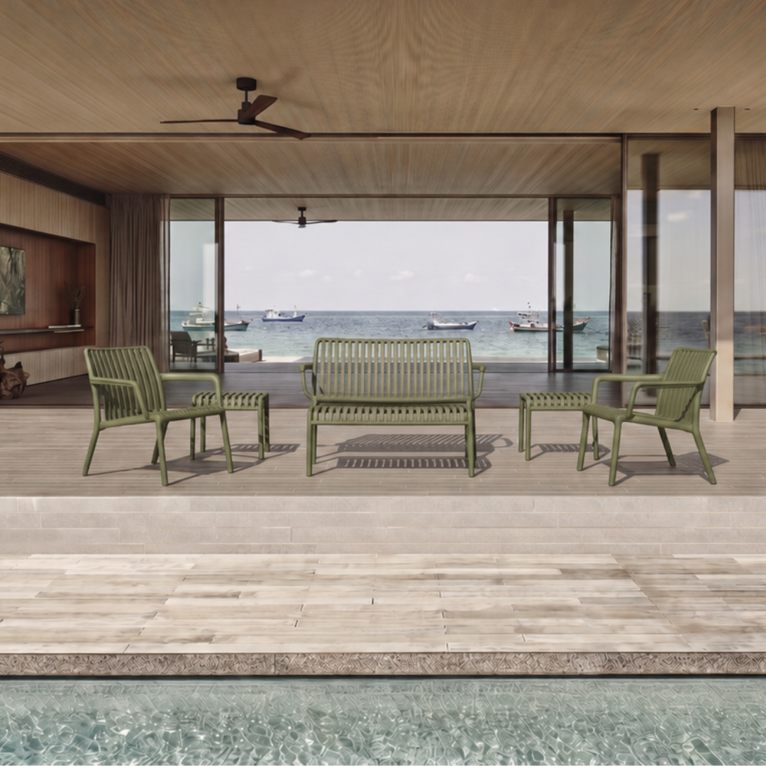 Cabo 6pc Lounge Set - Olive | PREORDER AUGUST