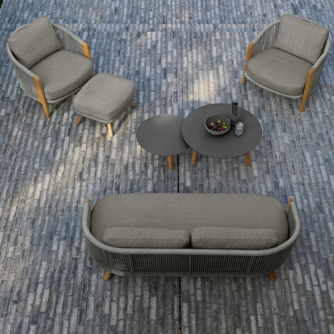 Haven Ottoman - Grey