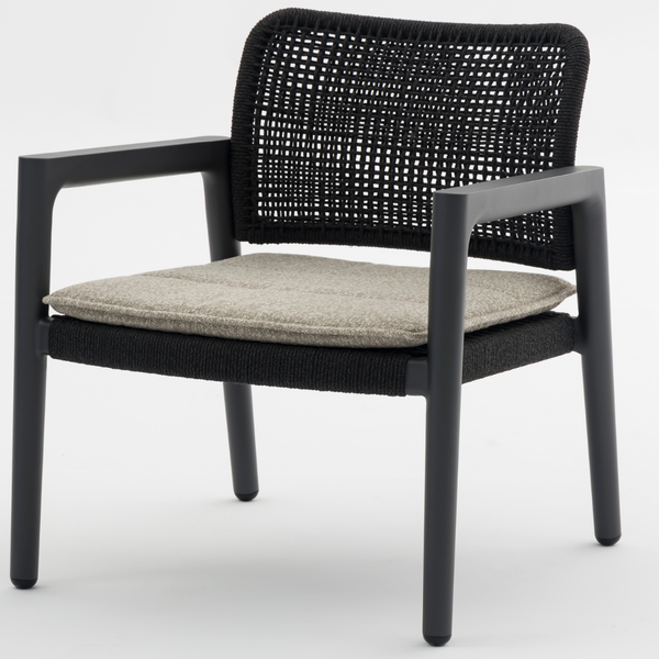 Set of 2: Tolo Lounge Chairs - Charcoal | PREORDER AUGUST
