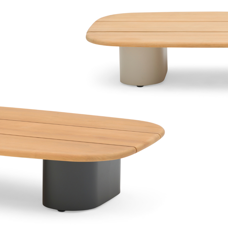 Wave 150cm Coffee Table - Teak