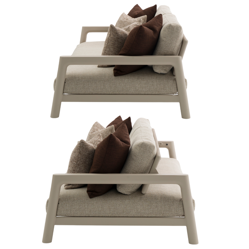 Tolo 3-Seater Sofa - Latte | PREORDER AUGUST