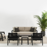 Set of 2: Tolo Lounge Chairs - Charcoal | PREORDER AUGUST