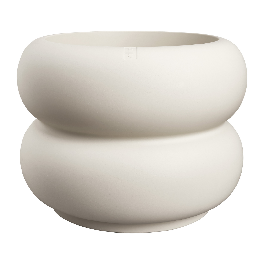 Amber Roll Planter - Linen White | PREORDER OCTOBER
