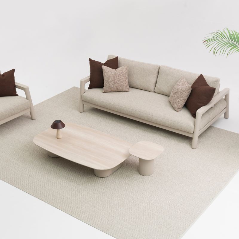 Tolo 3-Seater Sofa - Latte | PREORDER AUGUST