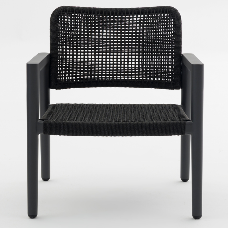 Set of 2: Tolo Lounge Chairs - Charcoal | PREORDER AUGUST