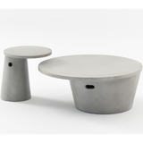 Cliff Side Table - Light Grey