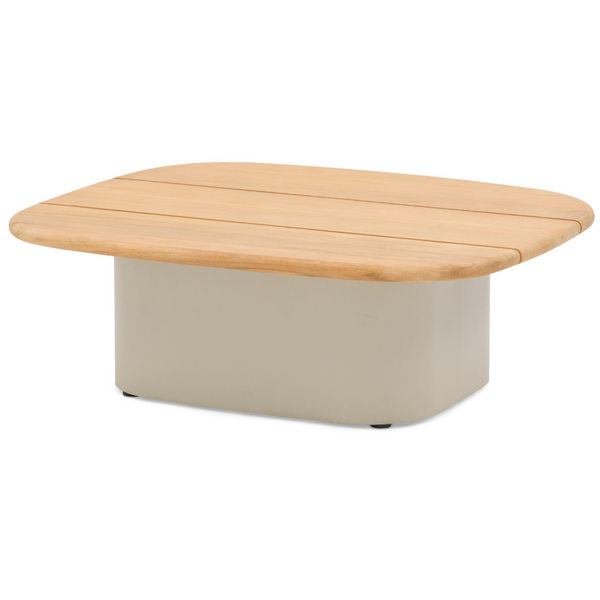 Wave 100cm Coffee Table - Teak