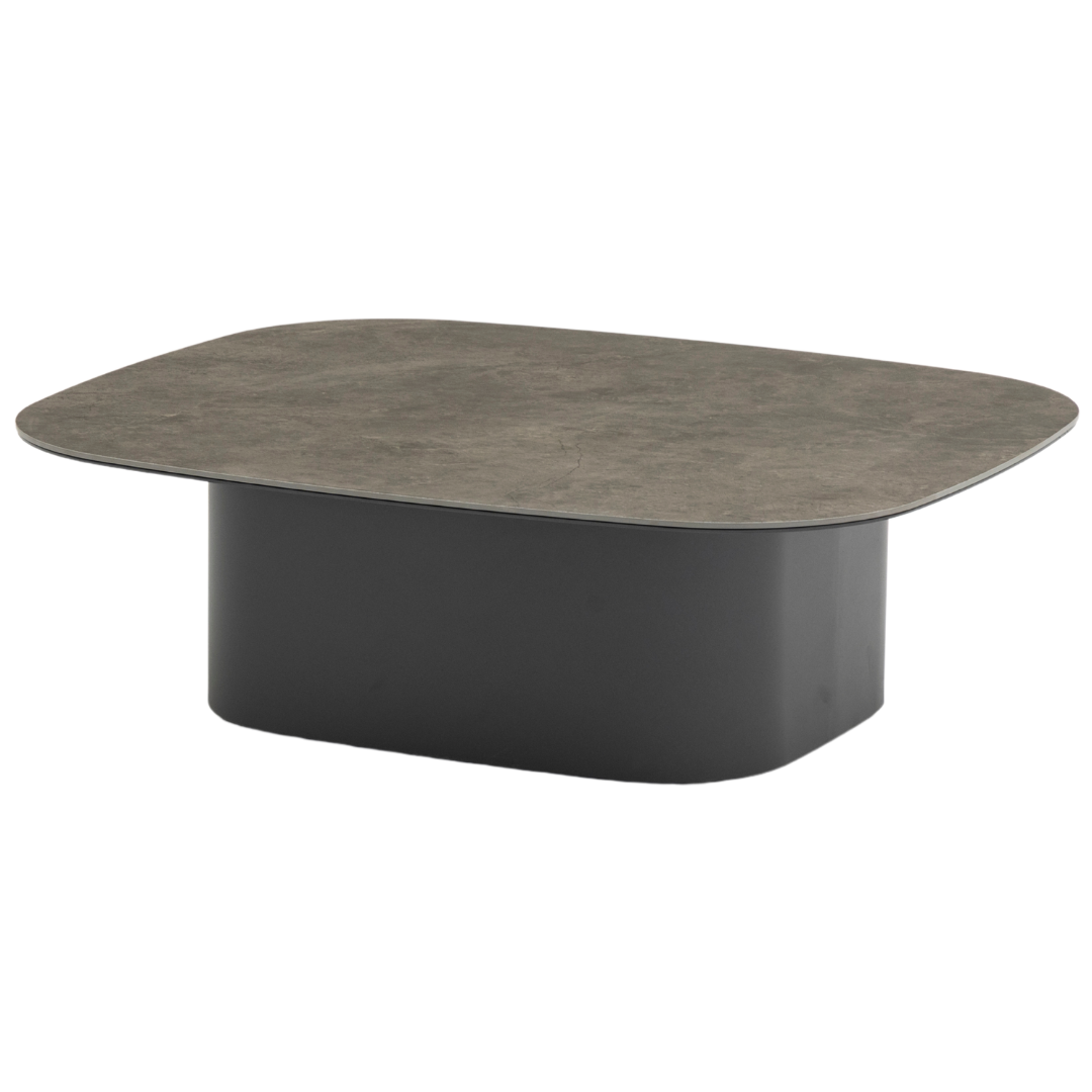 Wave 100cm Coffee Table - Charcoal | PREORDER AUGUST