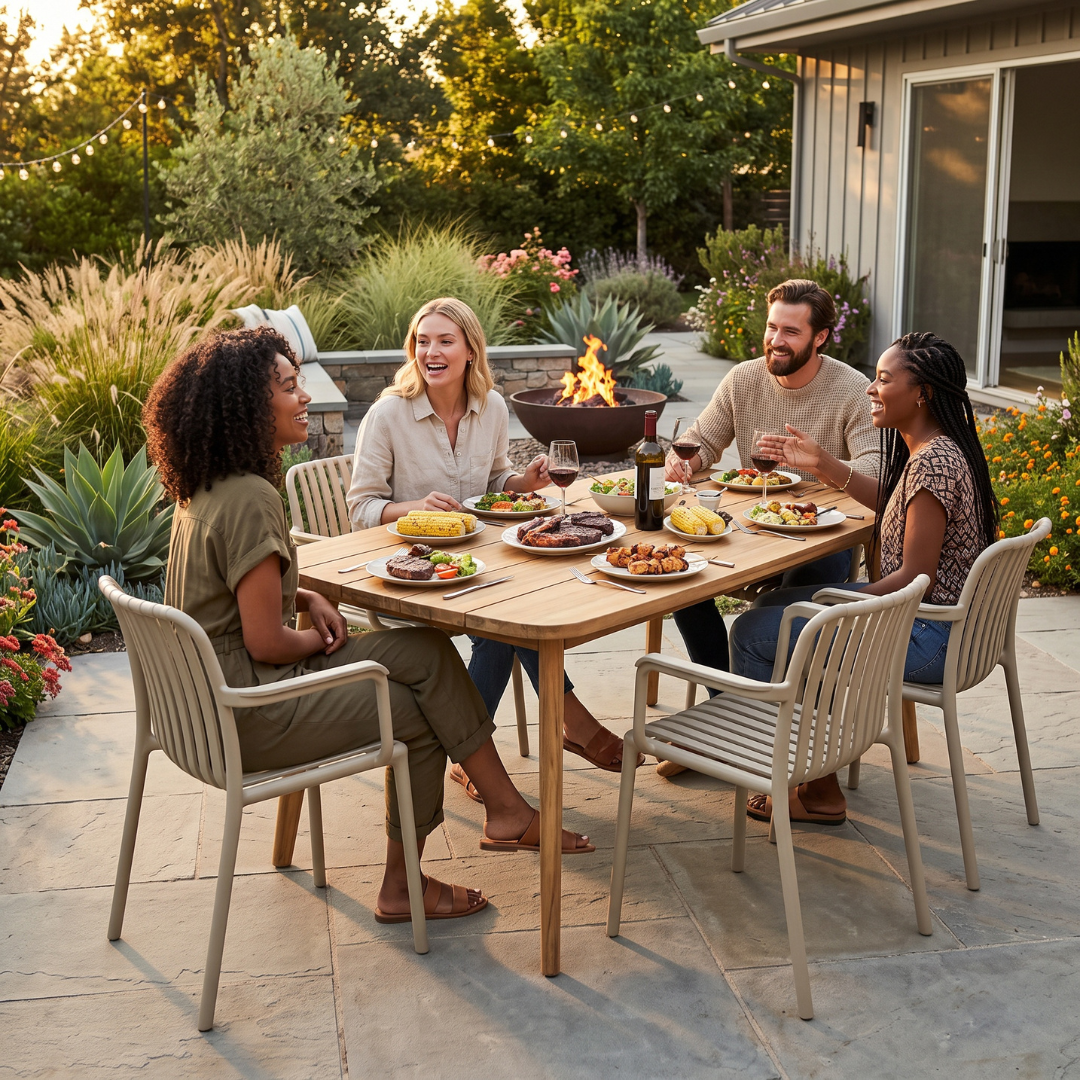 Rixos 6-Seater Outdoor Dining Table