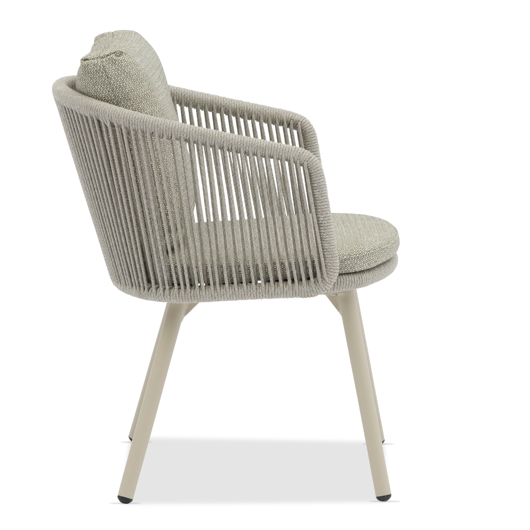 Set of 2: Harbour Outdoor Dining Chair - Mocha | PREORDER AUGUST