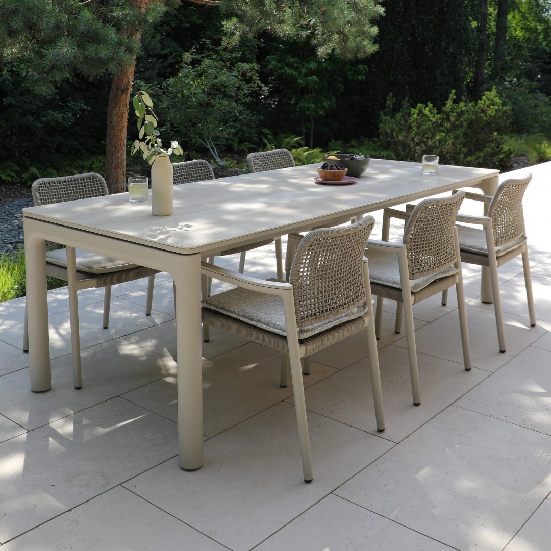 Tolo 8-Seater Dining Set - Mocha | PREORDER SEPTEMBER