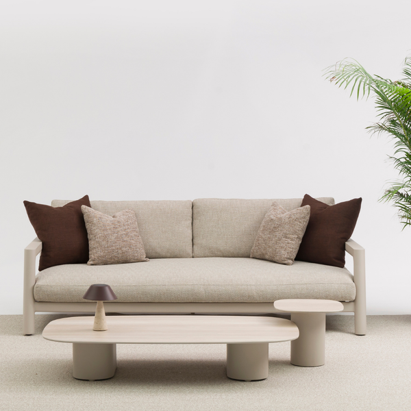 Wave 150cm Coffee Table - Sand | PREORDER AUGUST