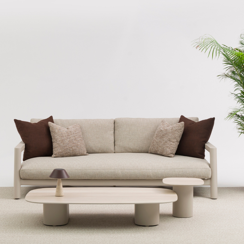 Tolo 3-Seater Sofa - Latte | PREORDER AUGUST