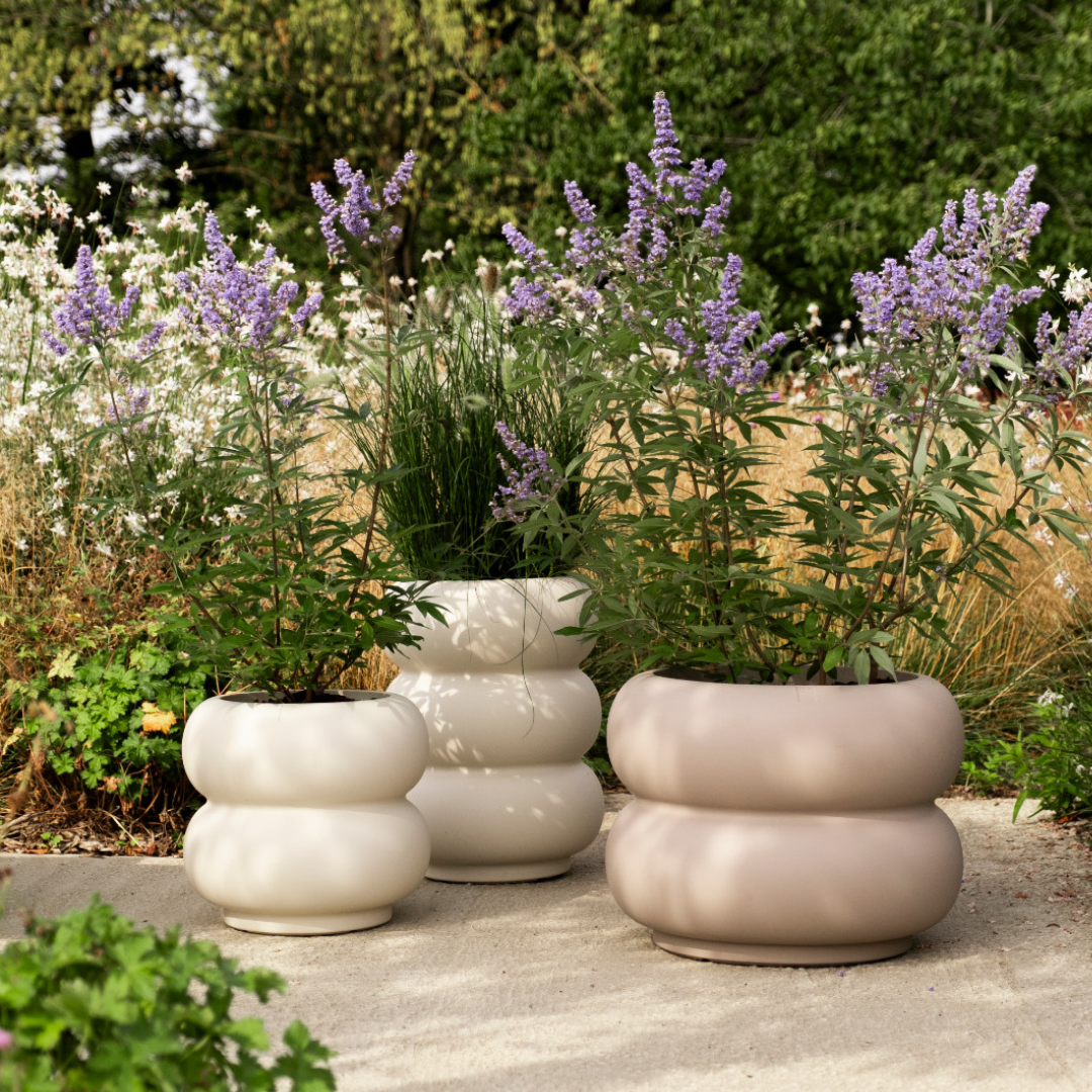 Amber Roll Planter - Linen White | PREORDER OCTOBER