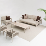 Set of 2: Tolo Lounge Chairs - Latte | PREORDER AUGUST