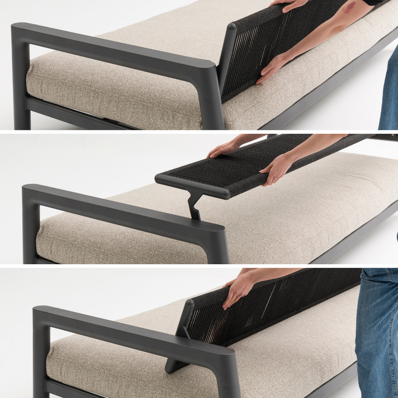 Tolo 3-Seater Sofa - Latte | PREORDER AUGUST