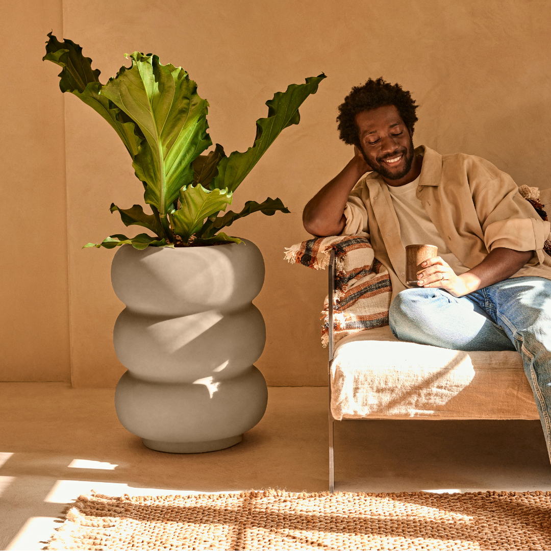 Amber Roll Planter - Balanced Beige | PREORDER OCTOBER