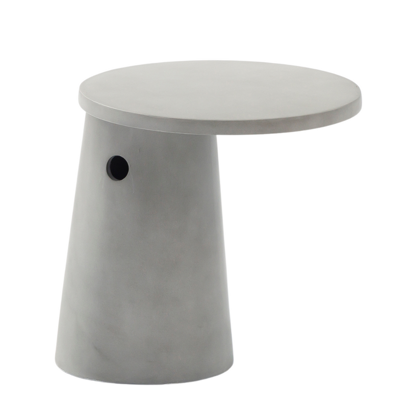 Cliff Side Table - Light Grey