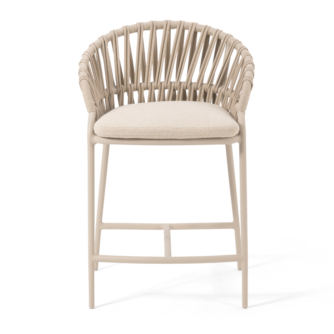 Noon Outdoor Counter Stool - Mocha | PREORDER DECEMBER