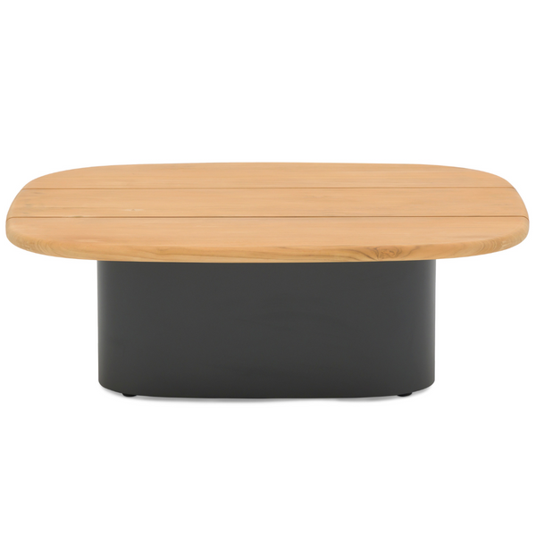 Wave 100cm Coffee Table - Teak