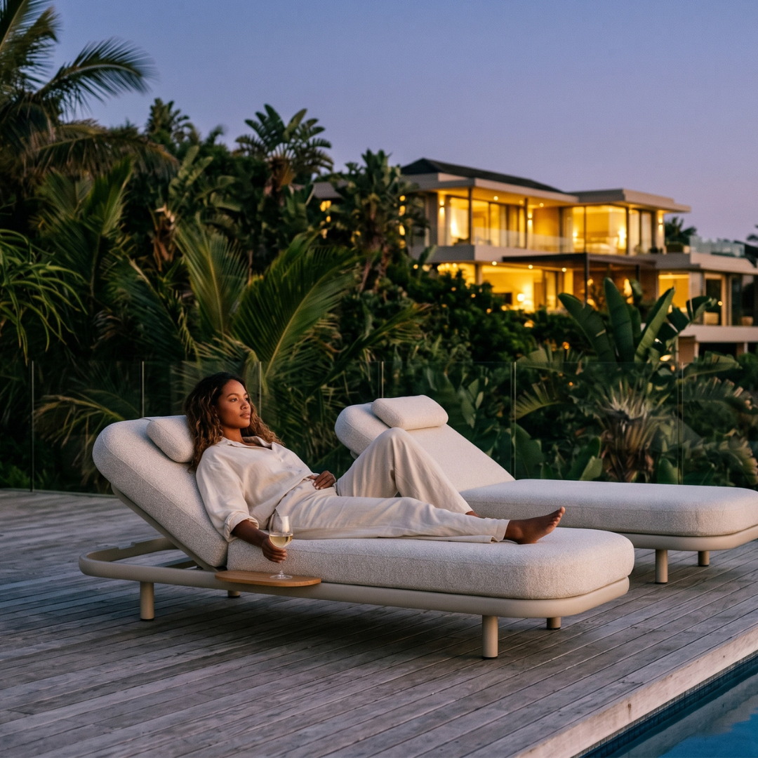 Cloud Sun Lounger Set - Jalousie | PREORDER AUGUST