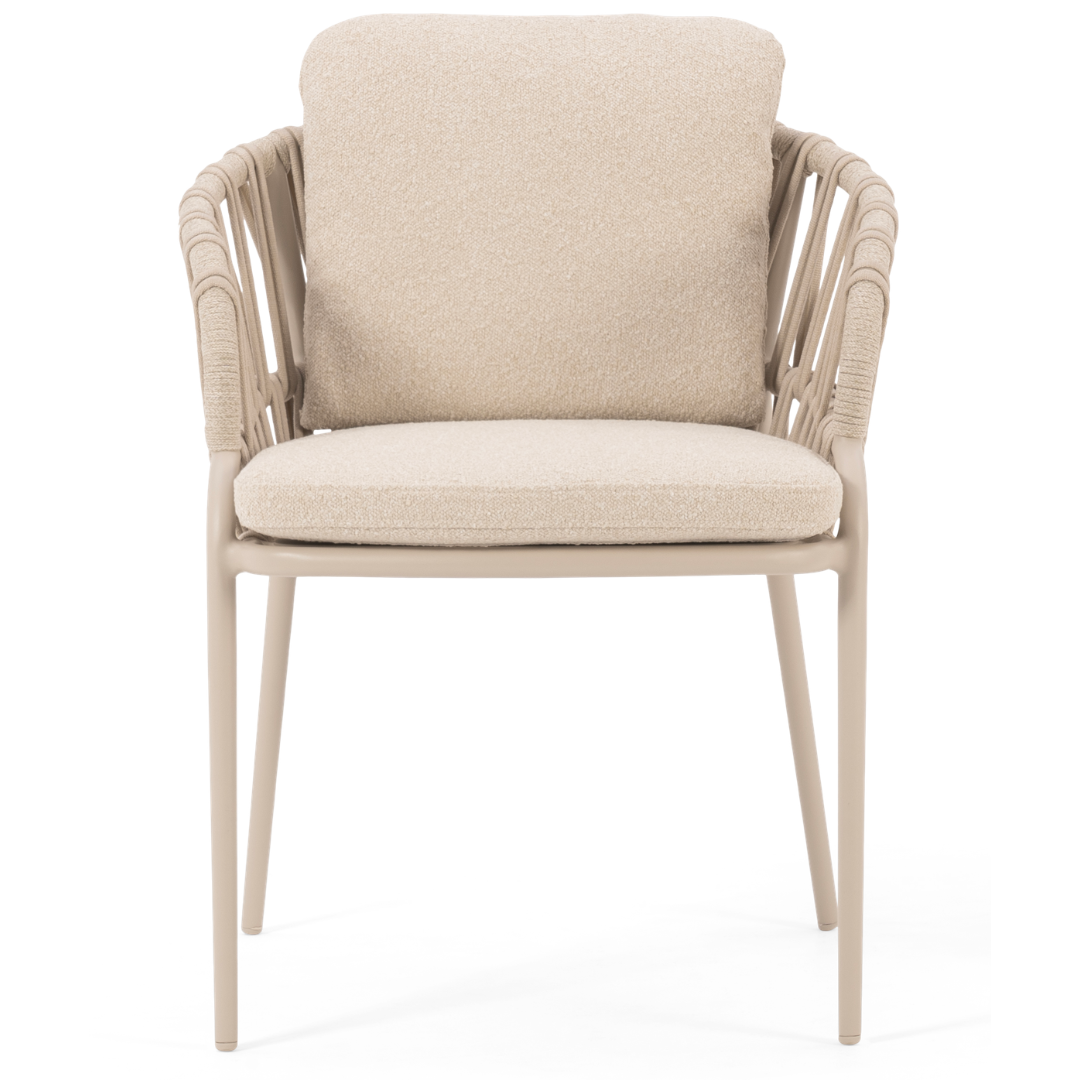 Set of 2: Noon Outdoor Dining Chairs - Mocha | PREORDER AUGUST
