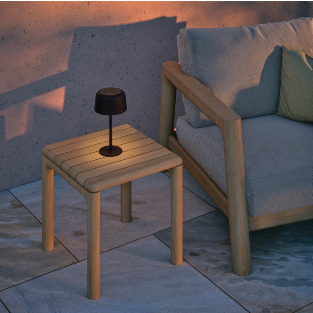 Tolo Teak Side Table (lead time)