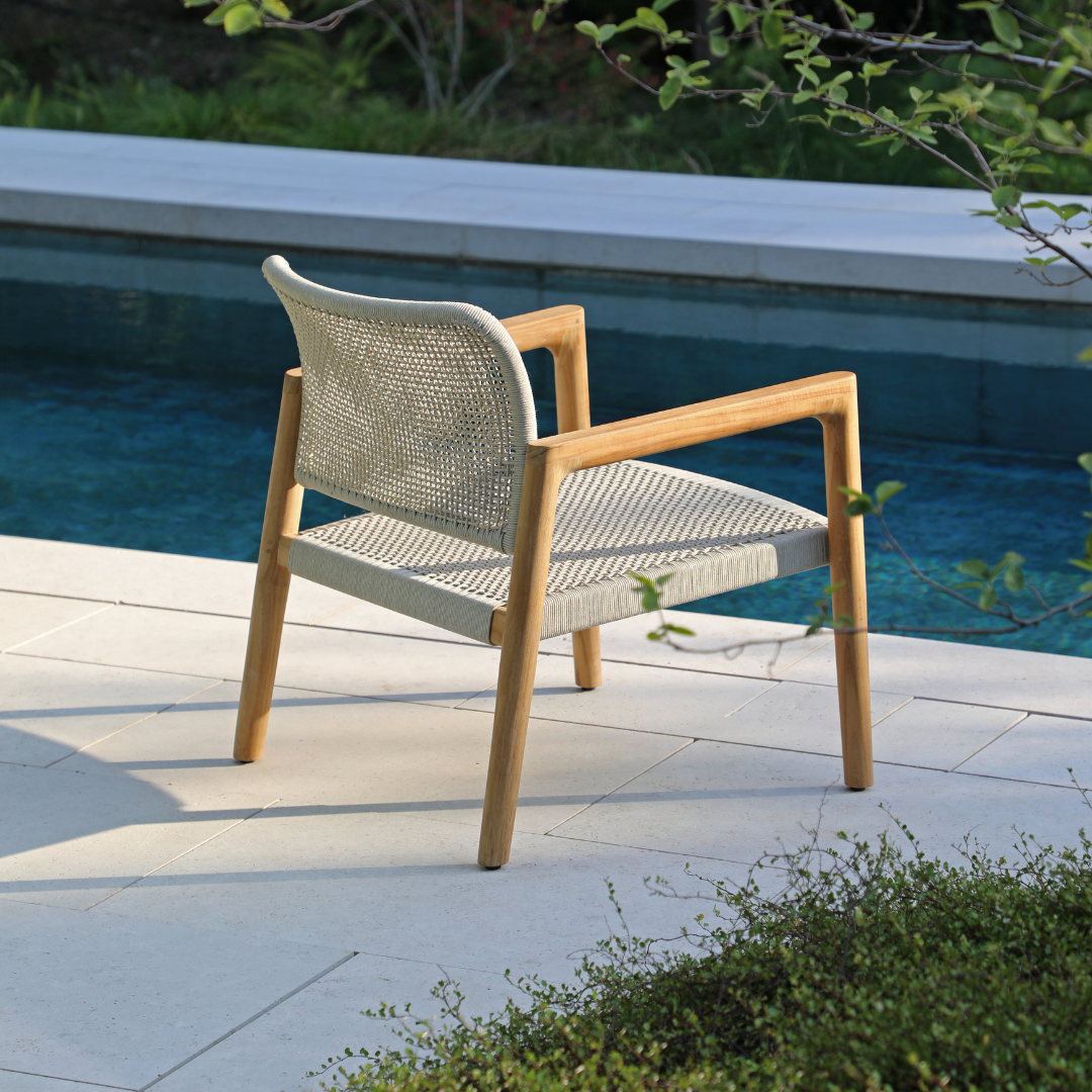 Set of 2: Tolo Lounge Chairs - Teak | ON REQUEST