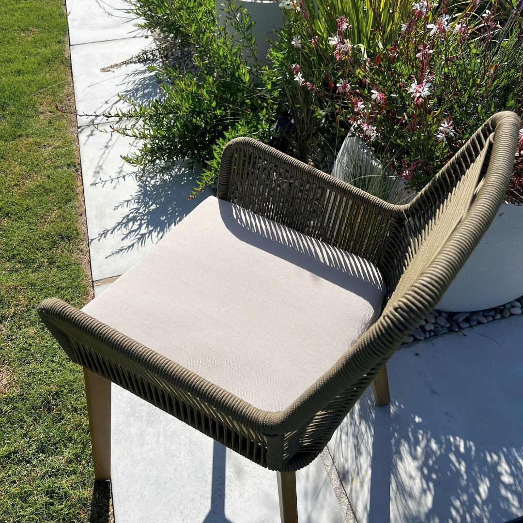 Padua Outdoor Dining Chair - Olive