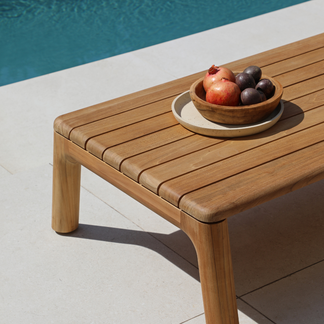 Tolo Teak Coffee Table - Large (lead time)