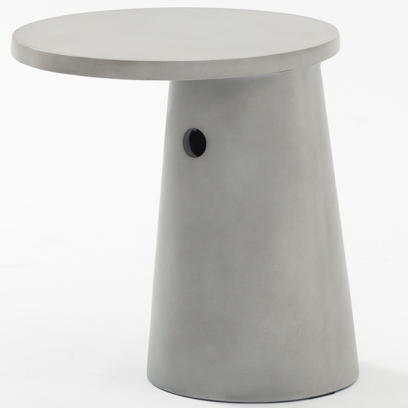 Cliff Side Table - Light Grey