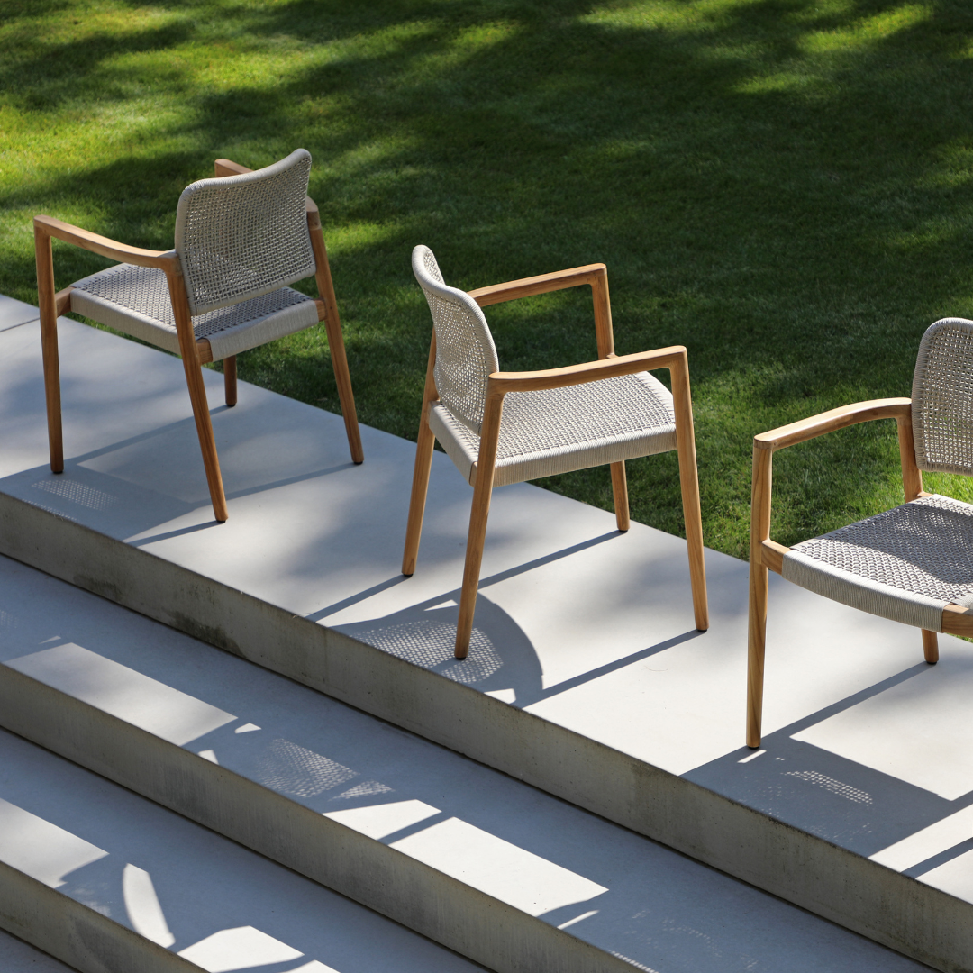 Set of 2: Tolo Teak Dining Chair (lead time)