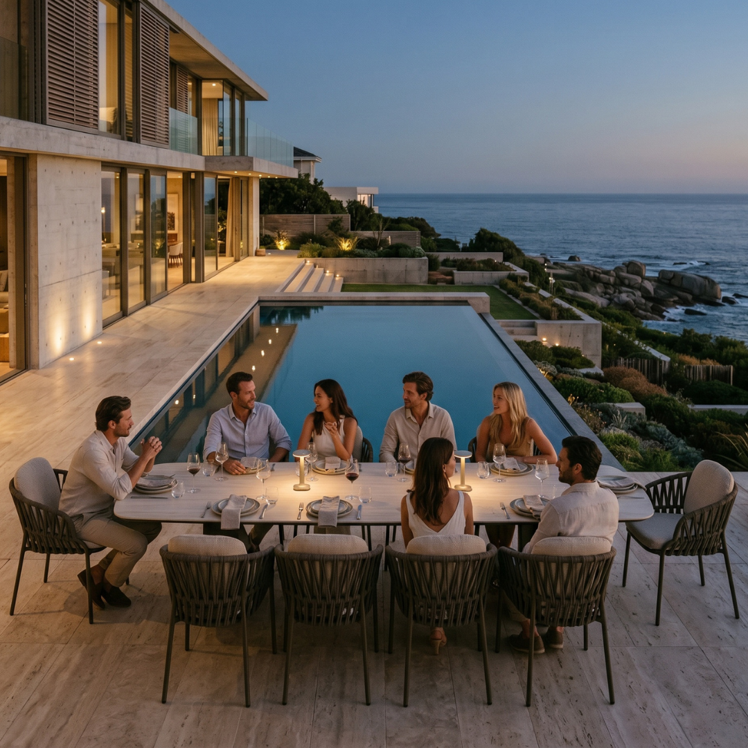 Horizon 3.6m Outdoor Dining Table - Olive Green | PREORDER OCTOBER