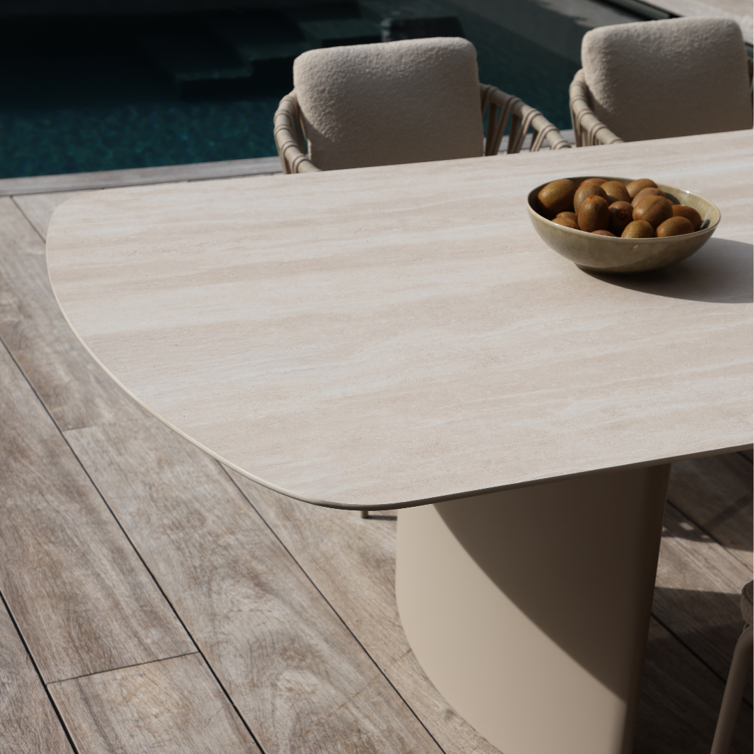 Horizon 3.6m Outdoor Dining Table - Mocha | PREORDER OCTOBER