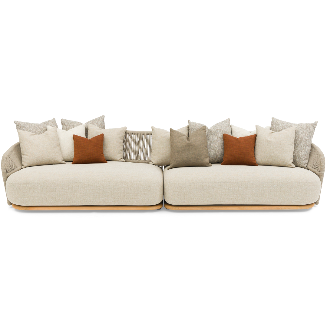Wave Curved 4-Seater Sofa | PREORDER AUGUST