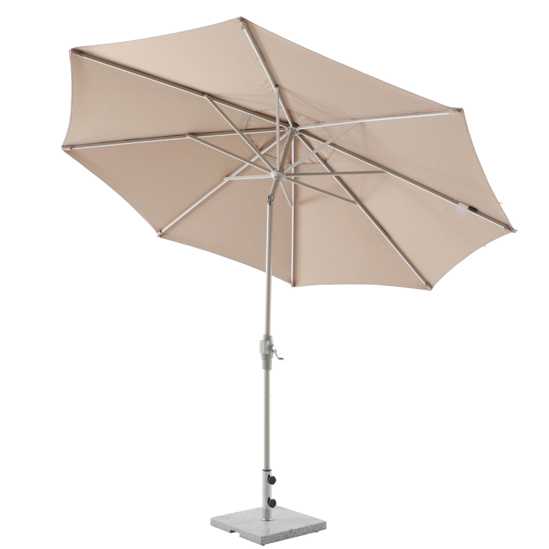 Royal Coro 3m Solar LED Umbrella Set - Taupe | PREORDER AUGUST