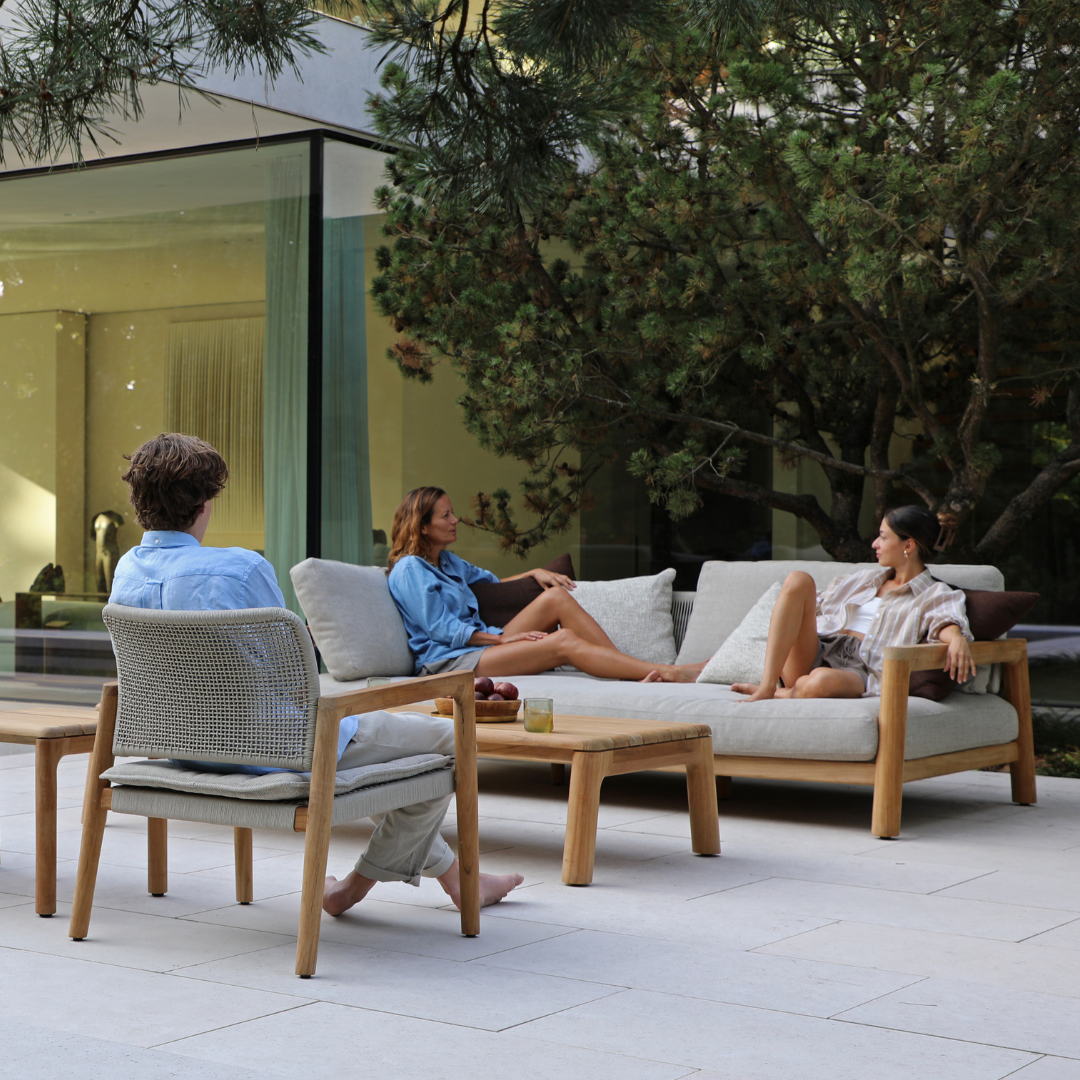 Tolo Teak 3-Seater Sofa (lead time)