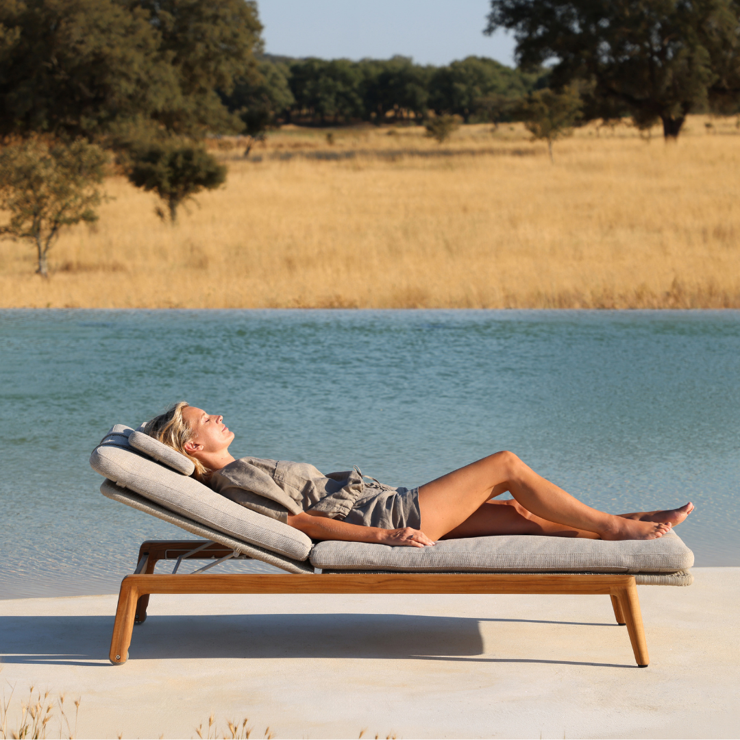 Set of 2: Tolo Sun Loungers - Teak | ON REQUEST